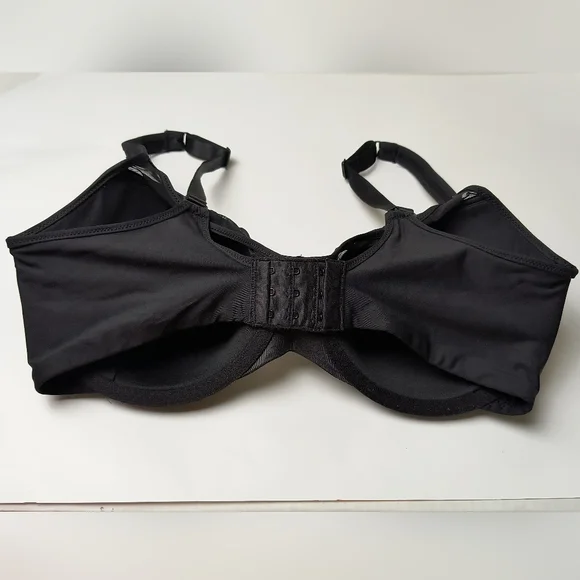 Bali Elegant Black Underwire Bra 36D Underwire - Picture 3 of 6